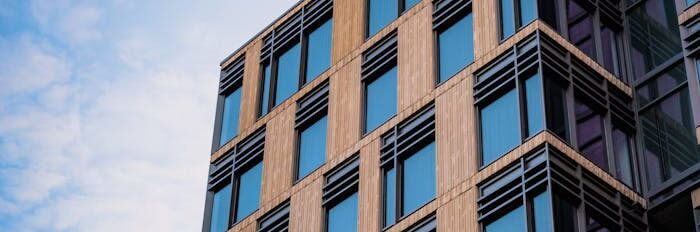 okna osiedla mieszkaniowego